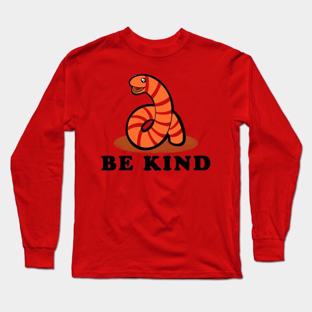 Be Kind Long Sleeve T-Shirt by LVBart